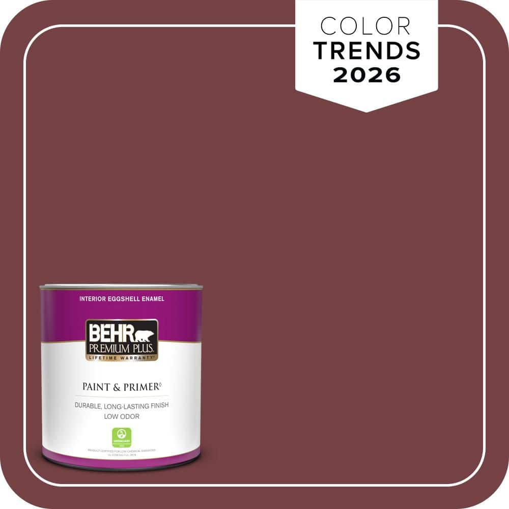 BEHR PREMIUM PLUS #MQ1-15 Rumors Enamel Low Odor & Primer (1)