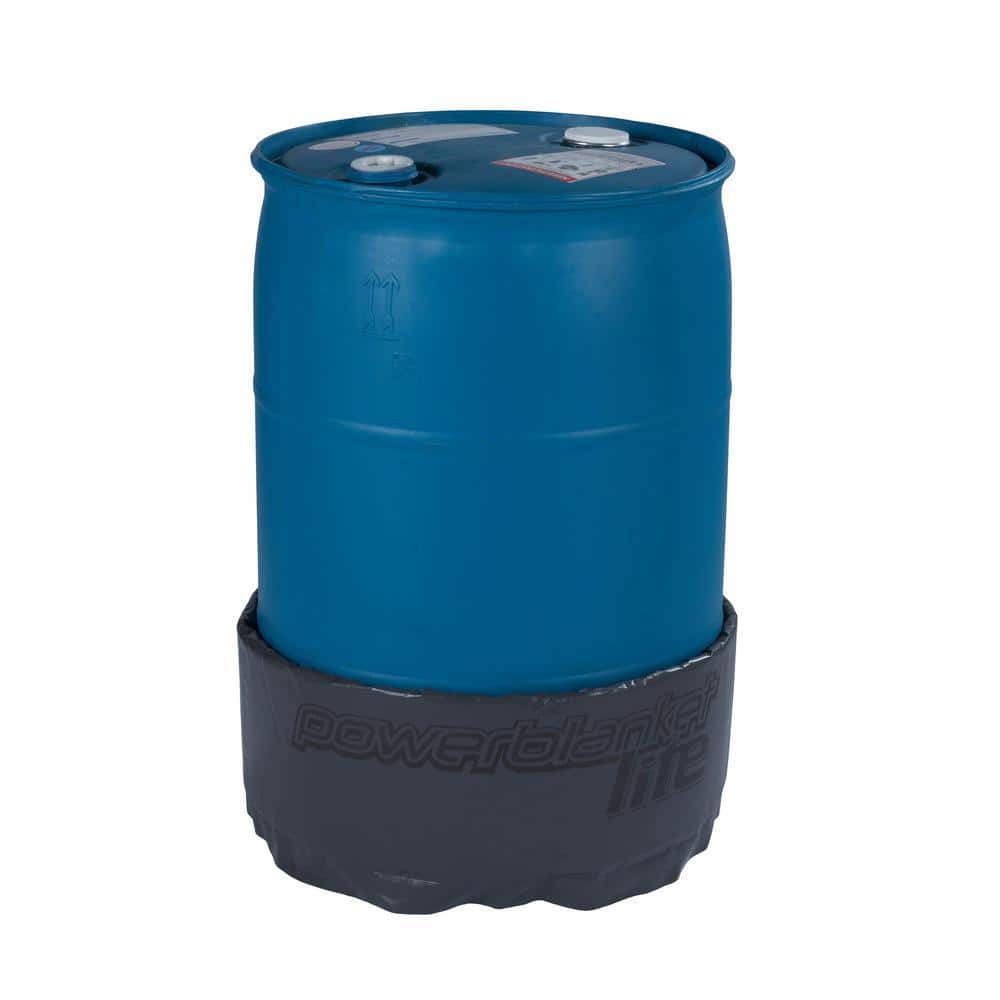 Powerblanket Insulated 55-Gal. Band-Style Drum Heater - Barrel Heater, Fixed Temp 145°F, Freeze Protection, Process Heating