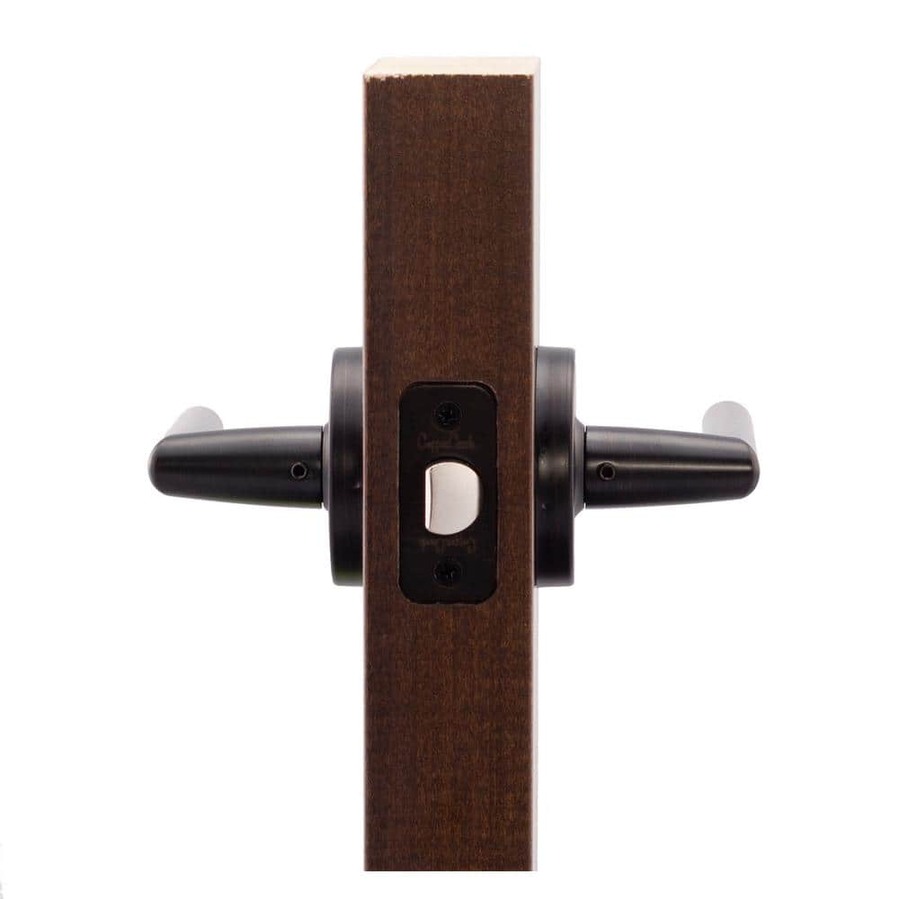 Copper Creek Modern Tuscan Bronze Passage Hall/Closet Door Handle (3)