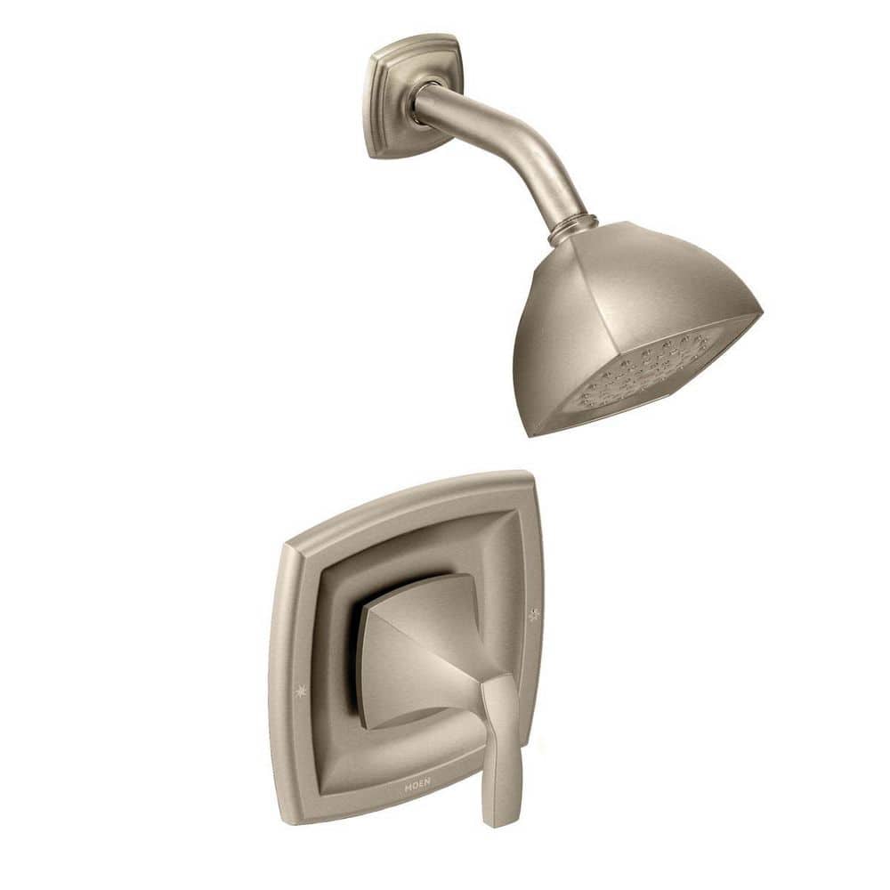 MOEN Voss Single Handle Shower Trim Kit in Brushed Nickel (Valve Not Included) (1)