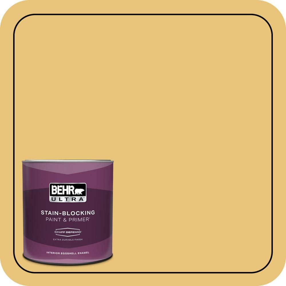 BEHR ULTRA 1 qt. #MQ4-13A Celebration Extra Durable Eggshell Enamel Interior Paint & Primer