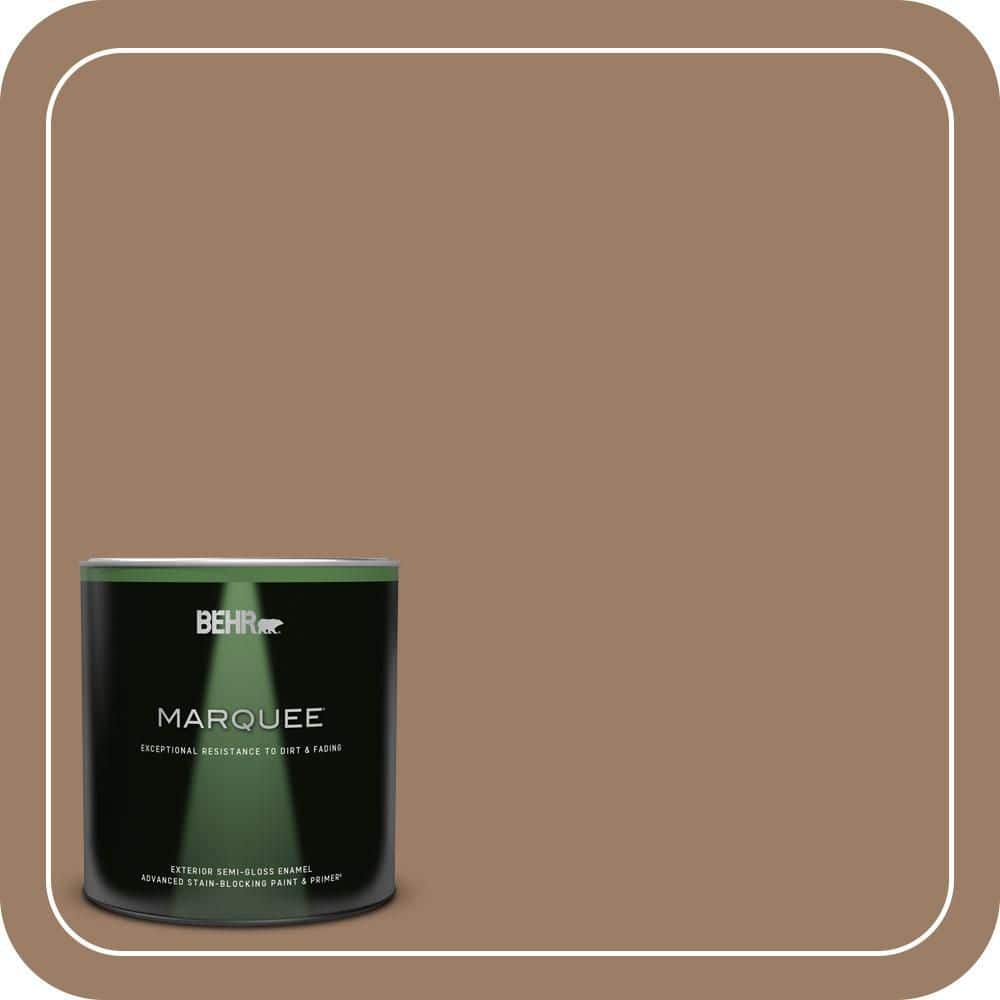 BEHR MARQUEE 1 qt. #MQ2-19 Home Sweet Home Semi-Gloss Enamel Exterior Paint & Primer