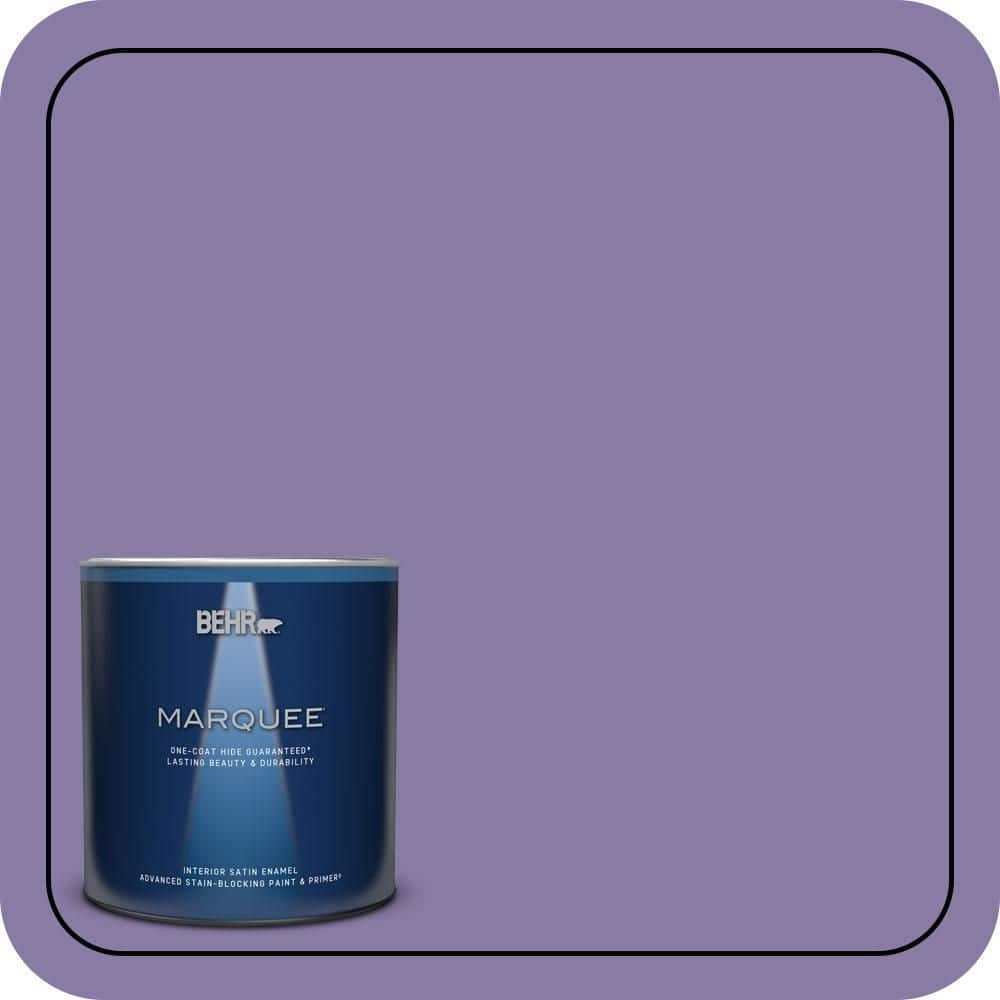 BEHR MARQUEE 1 qt. #M560-5 Second Pour One-Coat Hide Satin Enamel Interior Paint & Primer