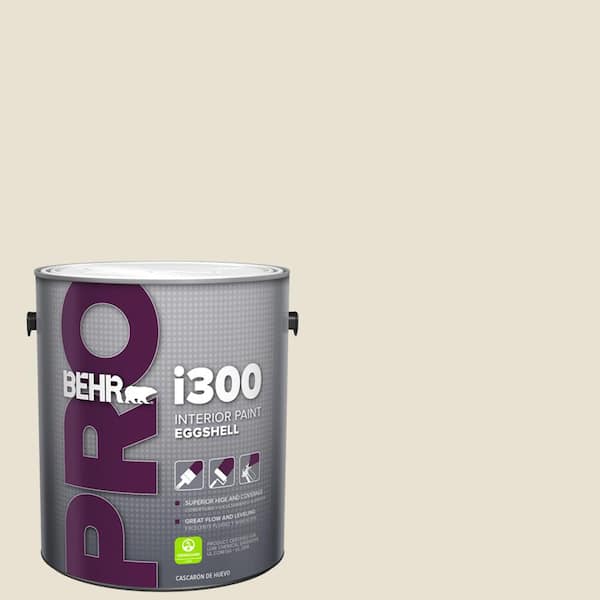 BEHR PRO 1 gal. #BXC-62 Alabaster Eggshell Interior Paint (2)