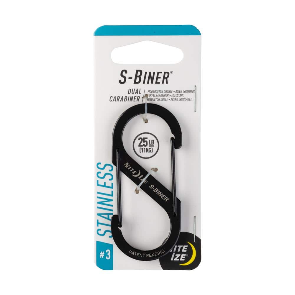 Nite Ize #3 Black S-Biner