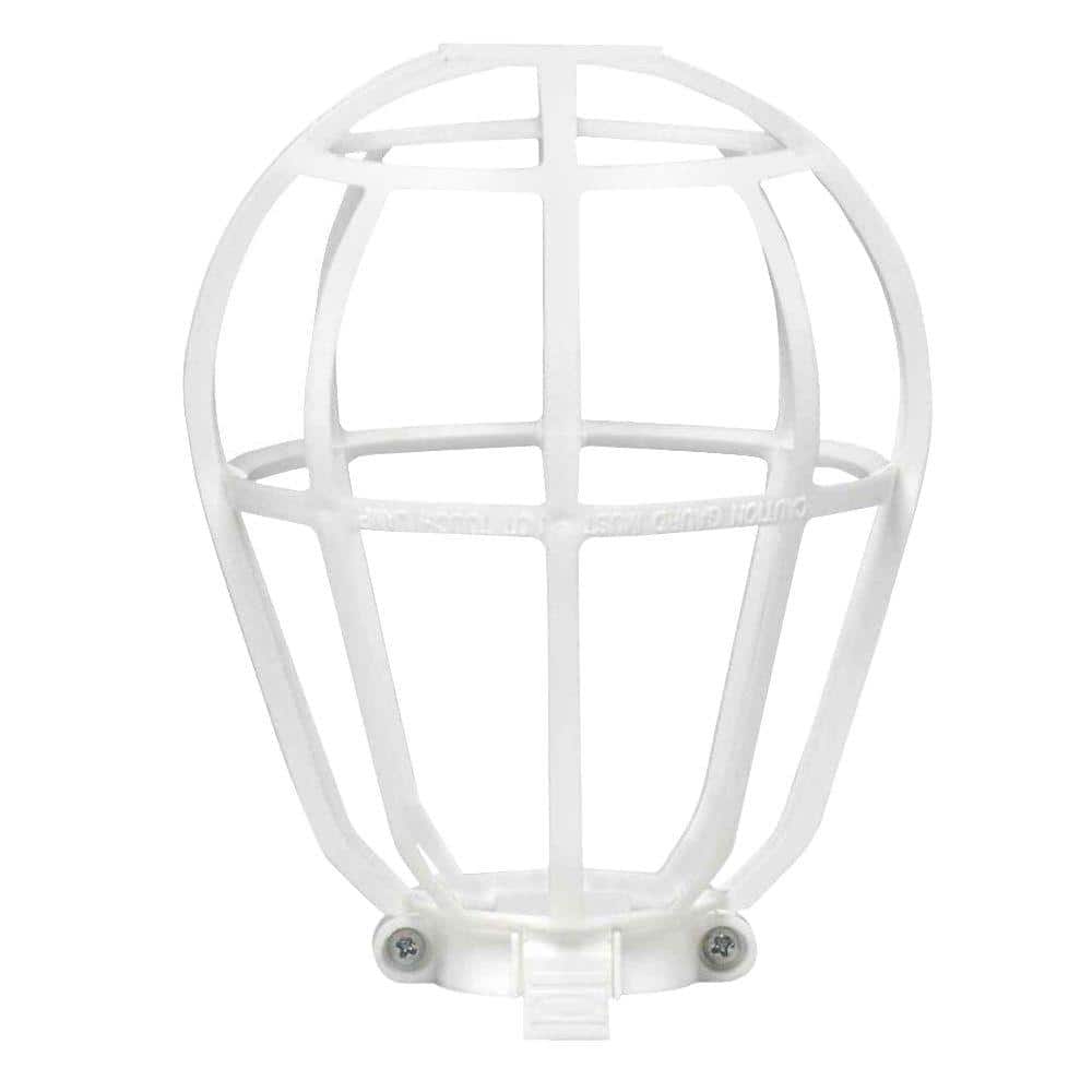 Leviton Bulb Guard, White 12200-W (2)