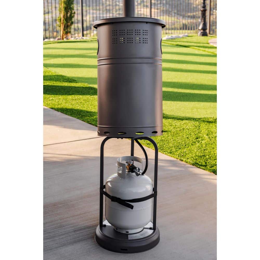 Nexgrill 48,000 BTU Propane Standing Patio Heater with Wheels (4)