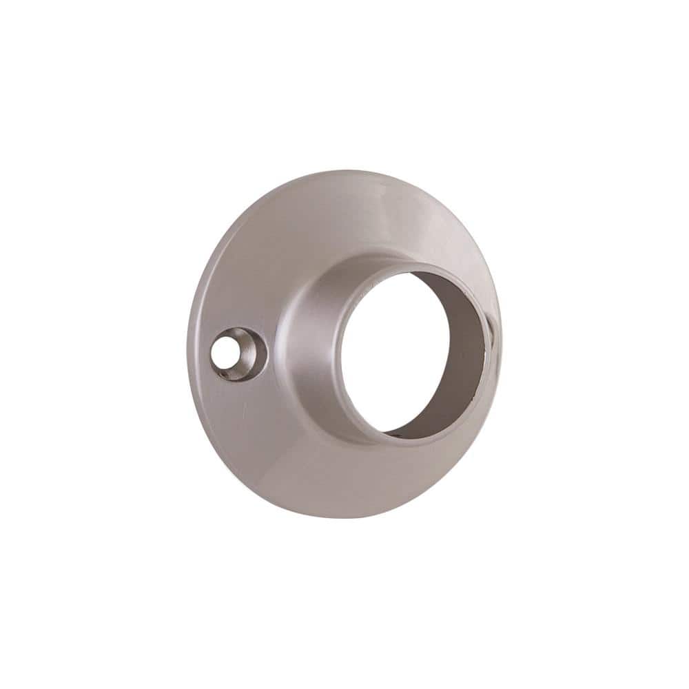 Design House 2.25 in. Shower Curtain Rod Mounting Bracket in Satin Nickel (5-Pack) (2)