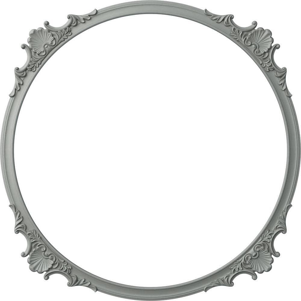 Ekena Millwork 7. 79 ft. Unfinished Shell Ceiling Ring Kit (2)