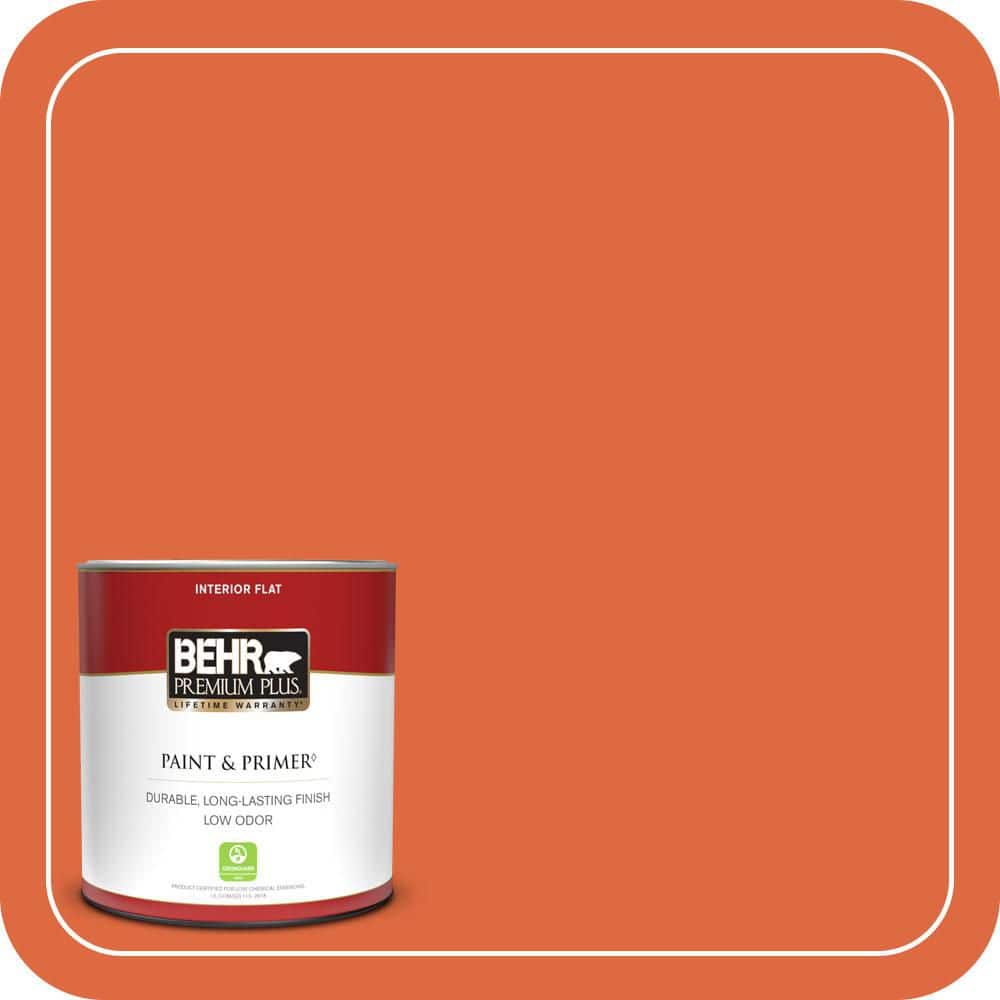 BEHR PREMIUM PLUS #P200-7 Bonfire Night Enamel Low Odor & Primer