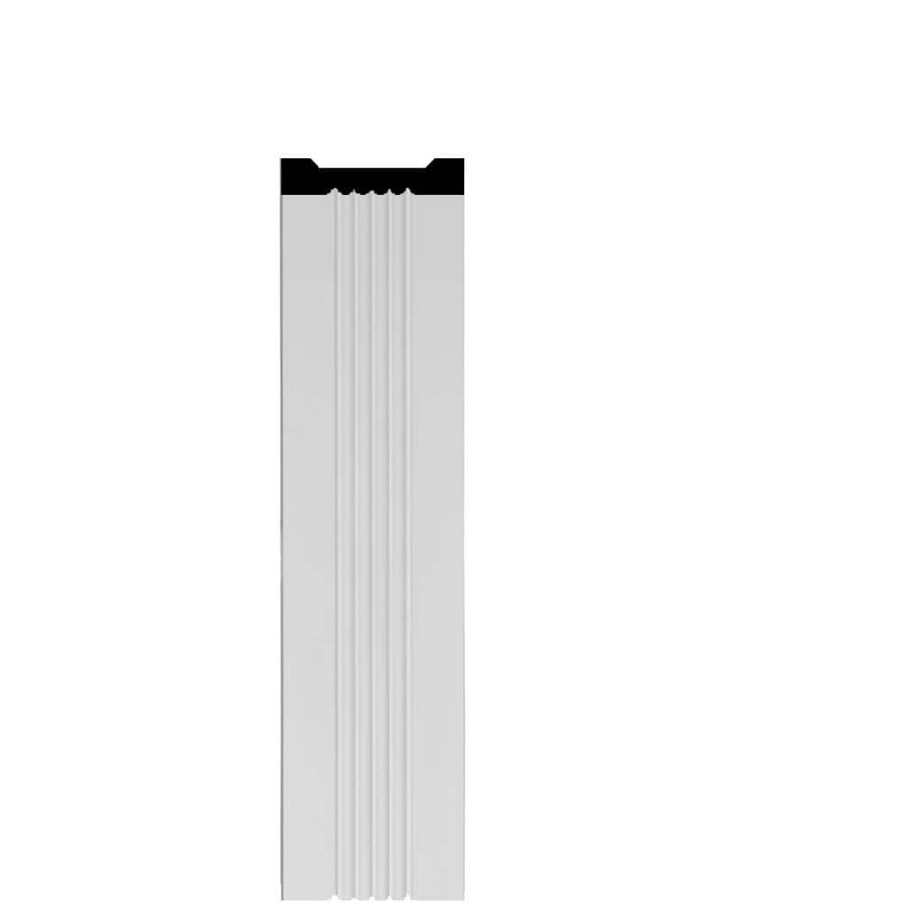American Pro Decor 3/4 in. x 4-1/2 in. x 96 in. Fluted Polyurethane Door Sorround Case Moulding Pro Pack 16 LF (2-Pack) (1)