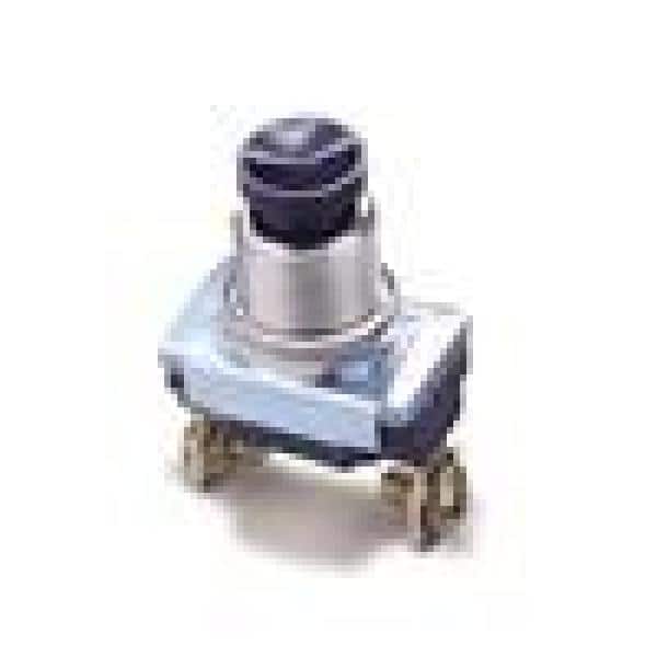 Gardner Bender 6 Amp Single-Pole Momentary Contact Push-Button Switch - Black (1-Pack) (4)