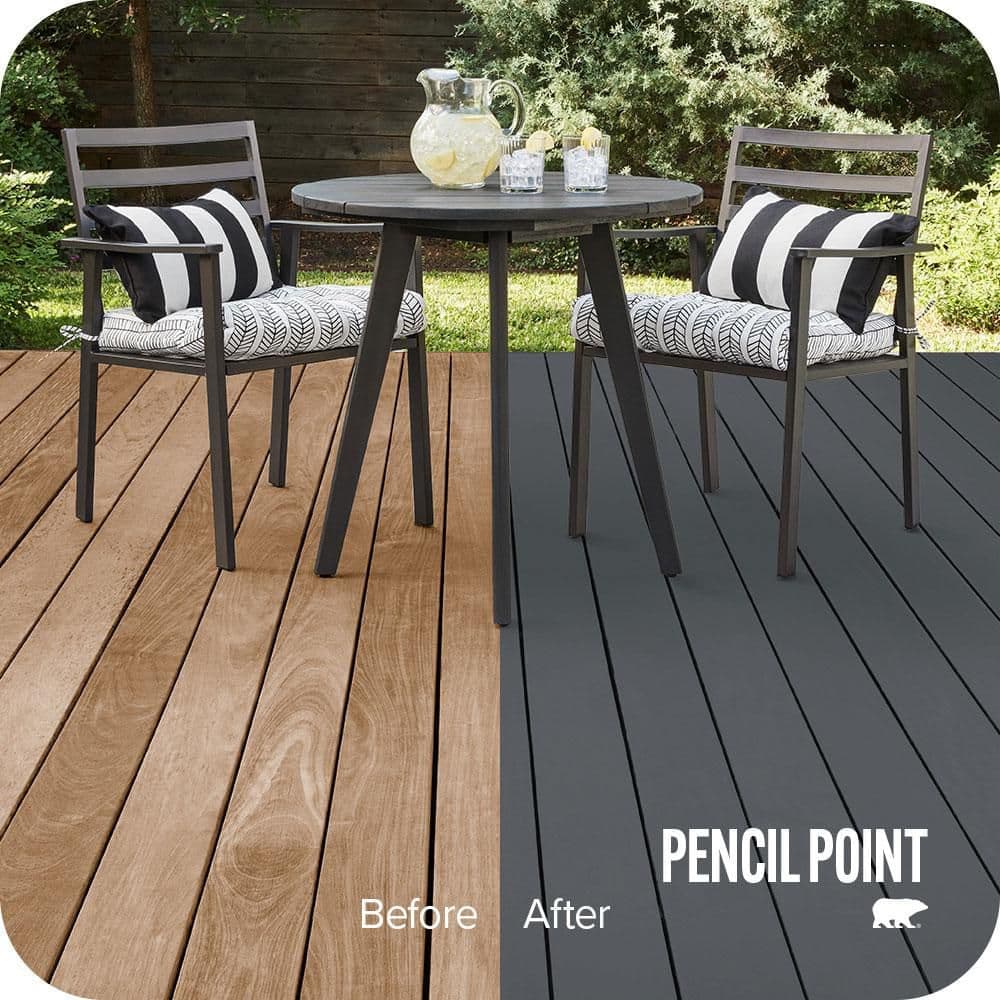 BEHR DECKplus #PPU18-02 Color Waterproofing Exterior Wood Stain (2)