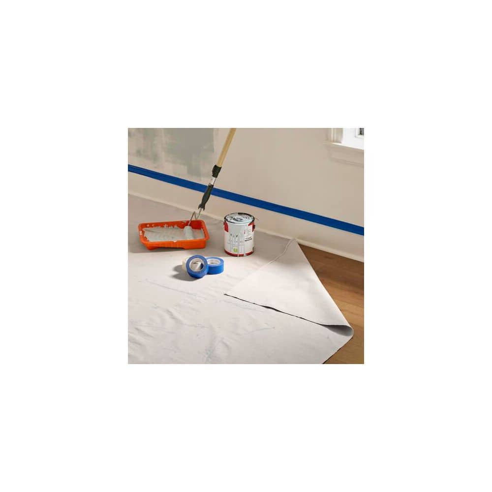 Everbilt 6 ft. x 9 ft. Heavy Duty Canvas Drop Cloth (4)