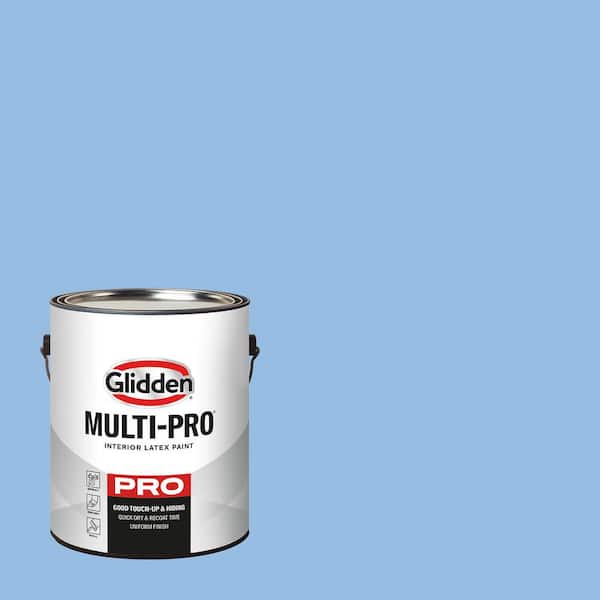 Glidden Multi-Pro 1 gal. PPG1242-3 Viva La Bleu Semi-Gloss Interior Paint (2)