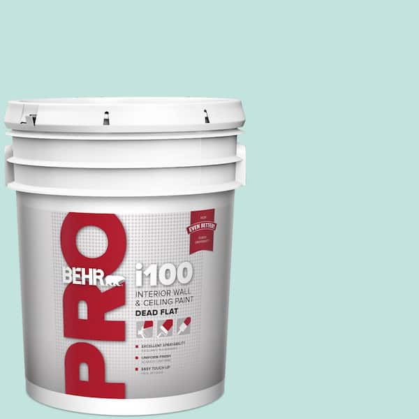 BEHR PRO 5 gal. #M450-2 Tidewater Dead Flat Interior Paint (2)