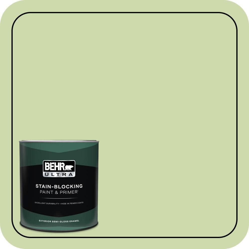 BEHR ULTRA 1 qt. #P370-3 Chameleon Skin Semi-Gloss Enamel Exterior Paint & Primer