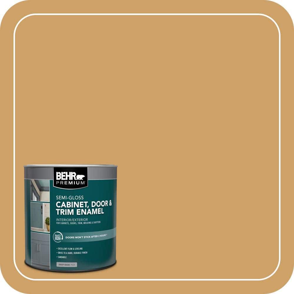 BEHR PREMIUM 1 qt. #MQ2-16 Summer in the City Semi-Gloss Enamel Interior/Exterior Cabinet, Door & Trim Paint