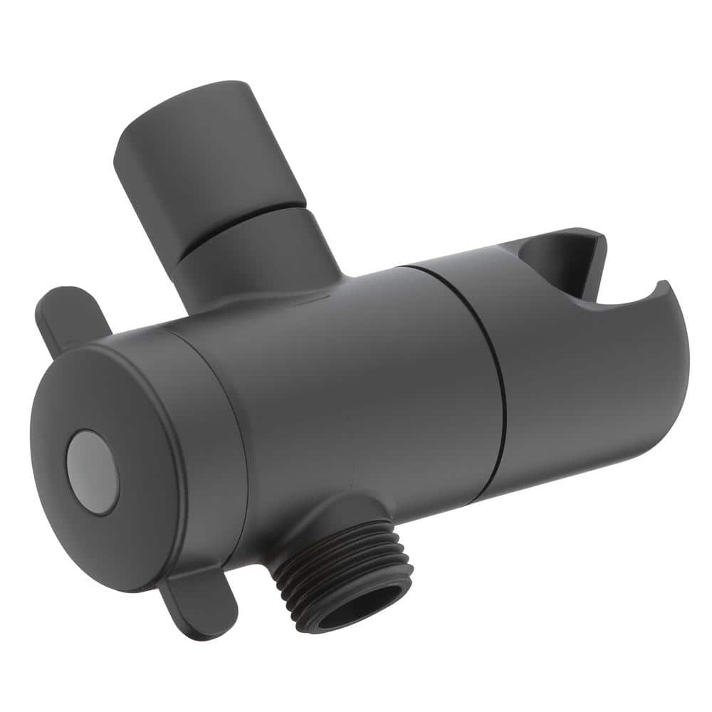 Glacier Bay 3-Way Diverter with Mount in Matte Black