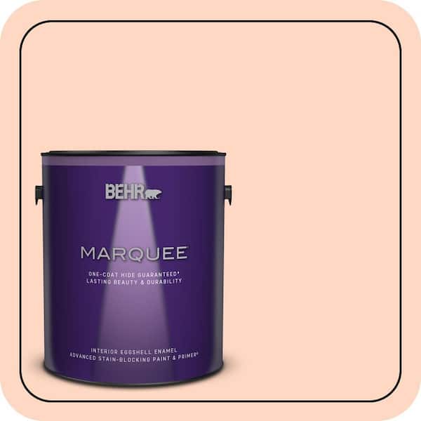 BEHR PREMIUM PLUS #220A-2 Friendship Enamel Interior/Exterior Paint & Primer Color Sample (3)