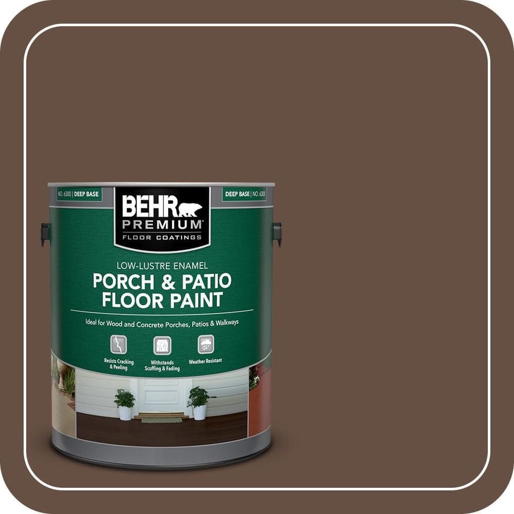 BEHR PREMIUM #760B-7 Low-Lustre Enamel Interior/Exterior Porch and Patio Floor Paint (1)