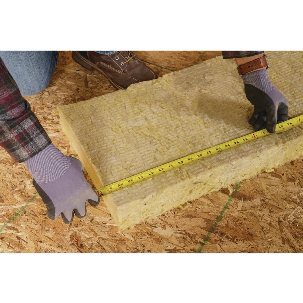 Owens Corning 15 in. 47 in. R21 Thermafiber Fire and Sound Guard Plus Mineral Wool Insulation Batt (4)