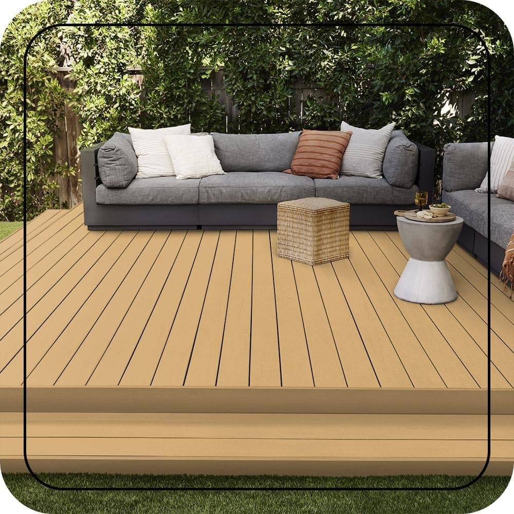 BEHR PREMIUM 1 gal. #SC-139 Colonial Yellow Solid Color Waterproofing Exterior Wood Stain and Sealer (3)