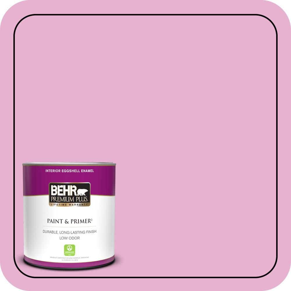 BEHR PREMIUM PLUS #P120-2 Gumball Enamel Low Odor & Primer (1)