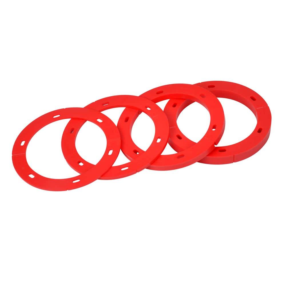 Oatey 1/8 in. - 3/4 in. Toilet Flange Spacer Kit
