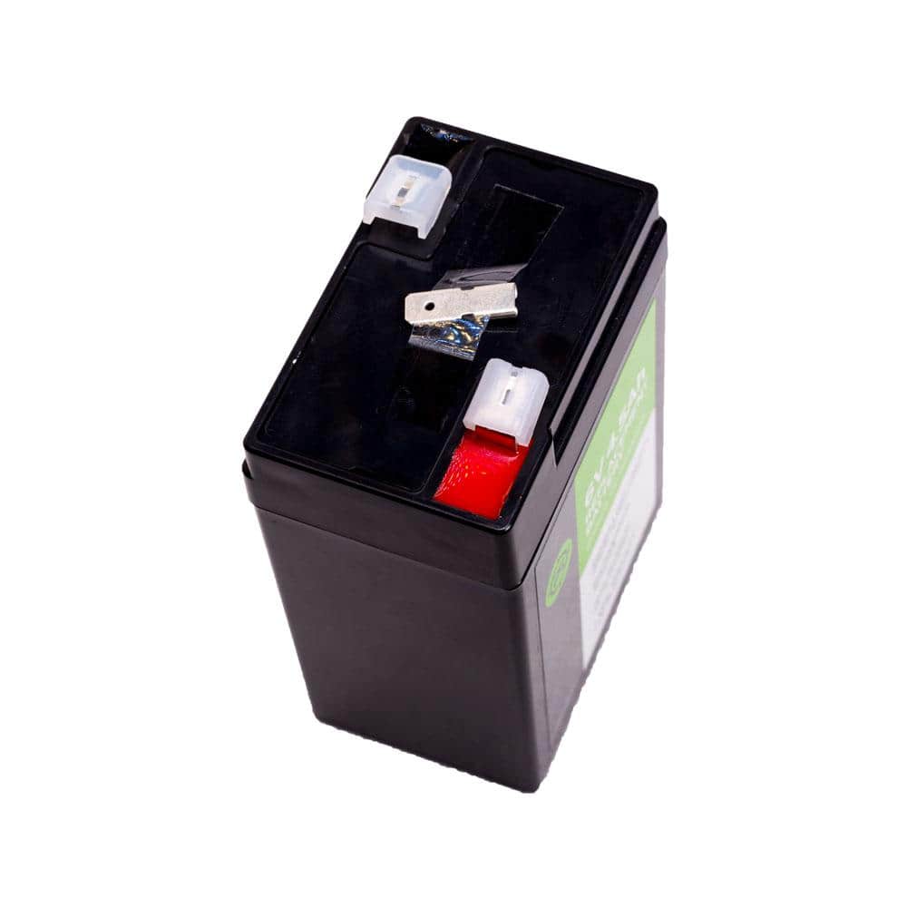 Unbranded Lead Acid 4.5 Ah 6 Volt Black Replacement Battery (4)