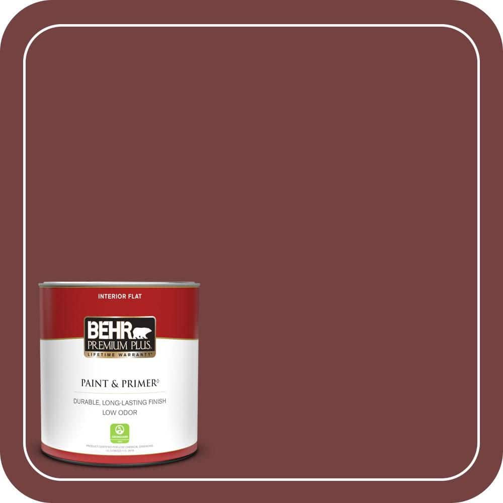 BEHR PREMIUM PLUS #S-H-150 Chianti Enamel Low Odor & Primer (1)