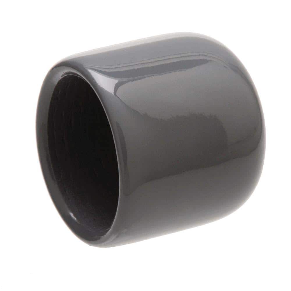 Everbilt 1/2 in. Gray Rubber Protectors (2-Piece per Pack)