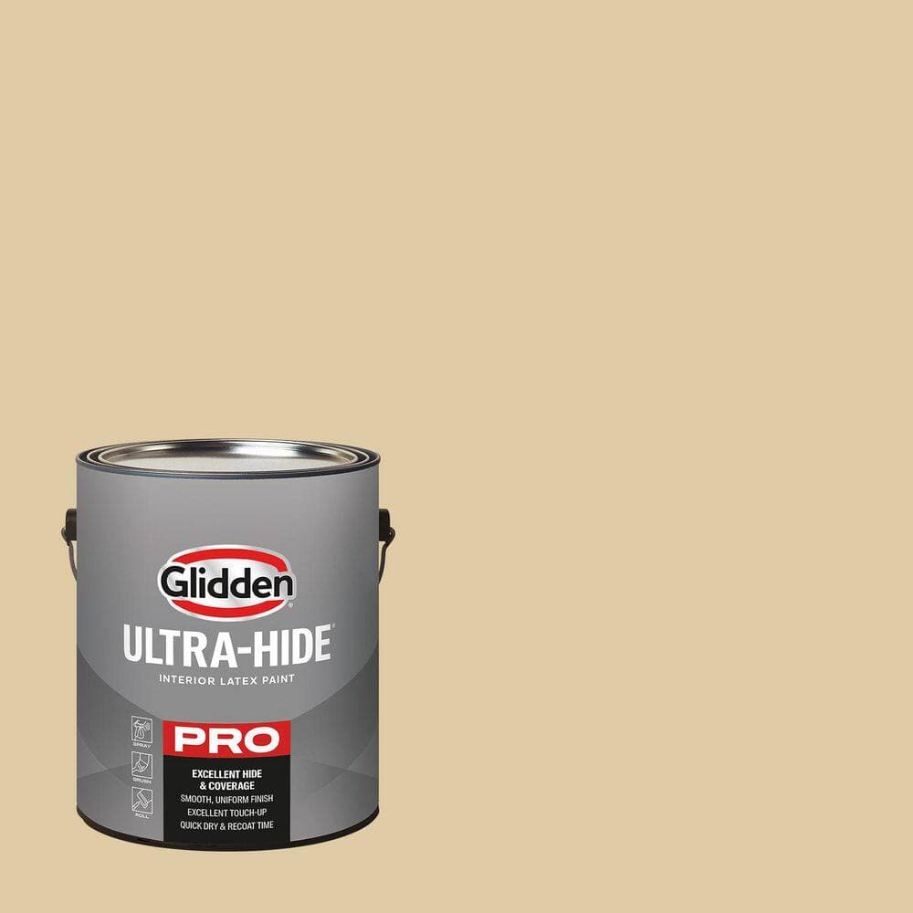 Glidden Ultra-Hide 1 gal. PPG12-31 Neutral Beige Ultra Flat Interior Paint (1)