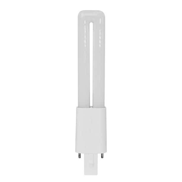 Feit Electric 9-Watt Equivalent PL Twin Tube CFLNI Bi-Pin Plug-In G23 Base CFL Replacement LED Light Bulb, Soft White 2700K (1-Pack)