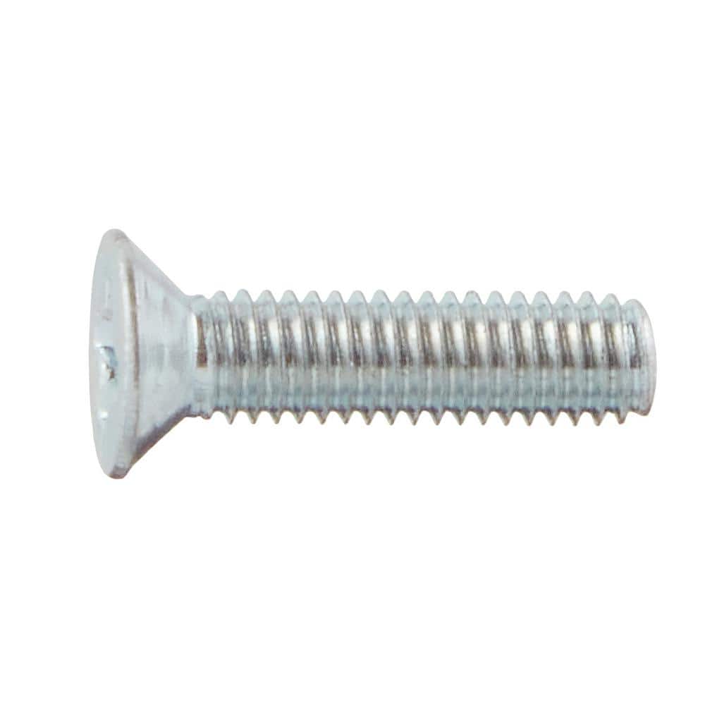 Everbilt M3-0.5 x 12mm Zinc Flat Head Phillips Drive Machine Screw 4-Pieces (3)