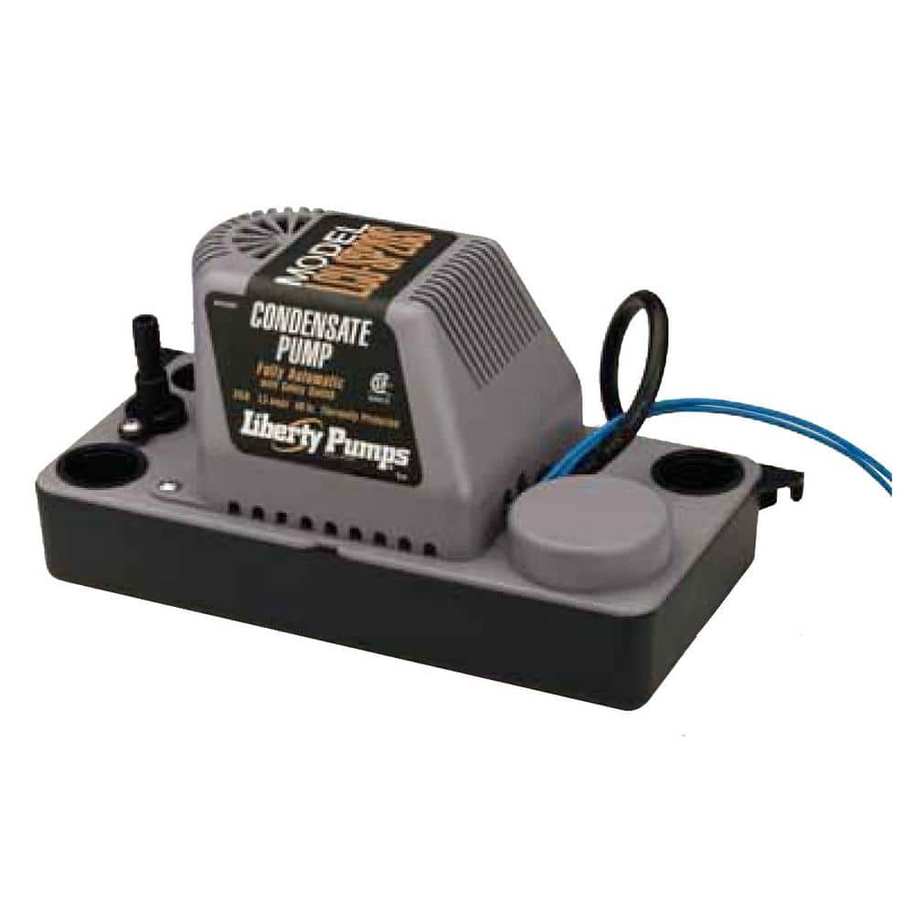Liberty Pumps LCU-Series 115-Volt Shallow Pan Condensate Removal Pump with Safety Switch
