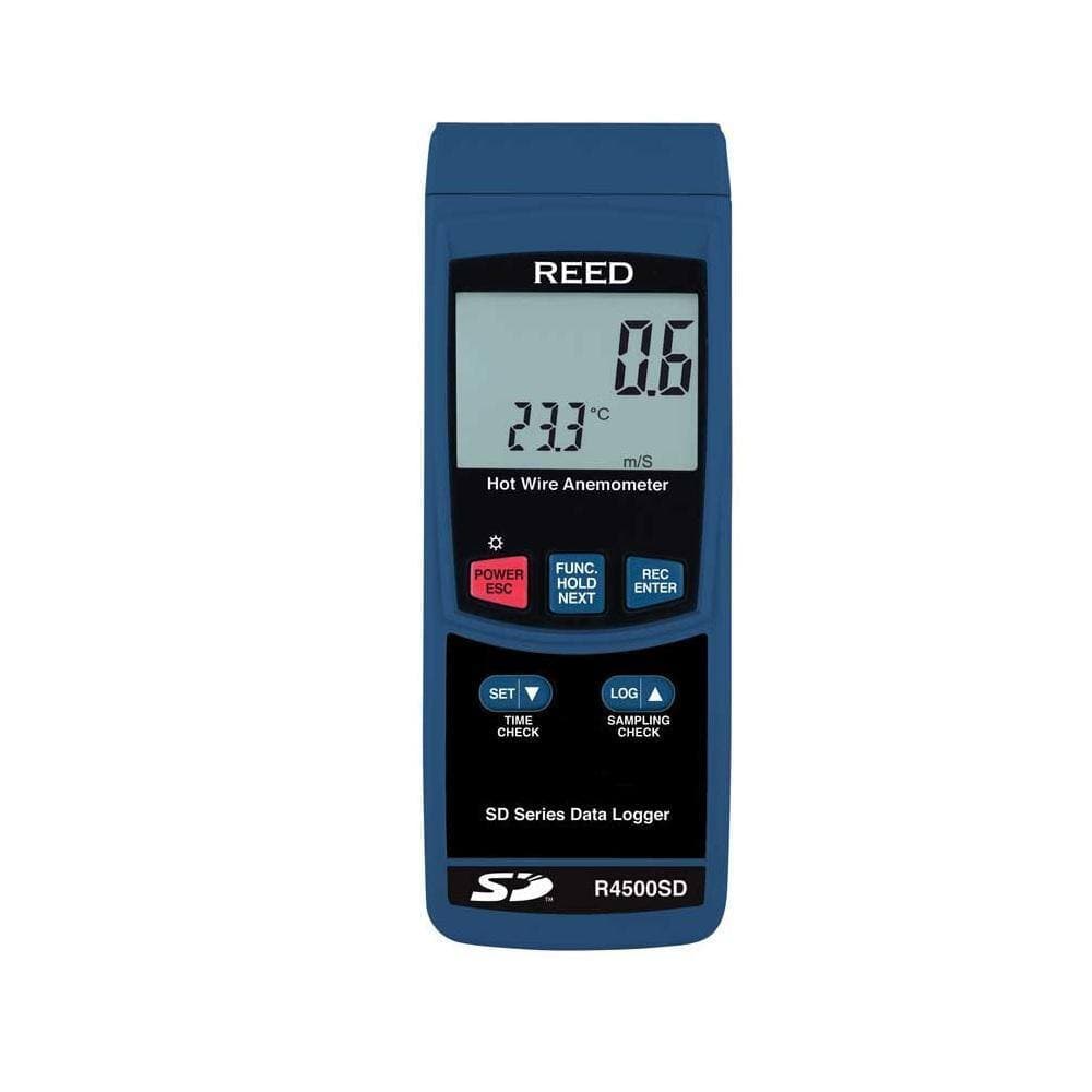 REED Instruments Thermo-Anemometer Datalogger, Hot Wire