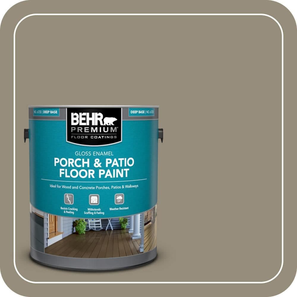 BEHR PREMIUM 1 gal. #770D-5 Carriage Door Gloss Enamel Interior/Exterior Porch and Patio Floor Paint
