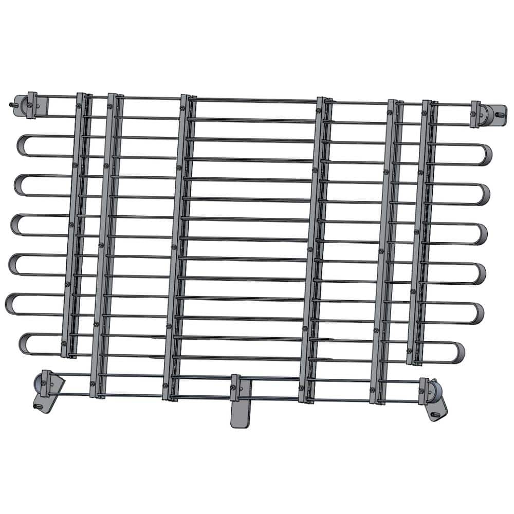 Adjust-A-Grate 30 - 33 in. x 60 - 66 in. Adjustable Aluminum Window Well Grate (2)