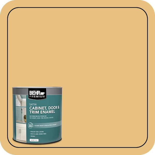 BEHR PREMIUM 1 qt. #PPU6-14 Charismatic Satin Enamel Interior/Exterior Cabinet, Door & Trim Paint (2)