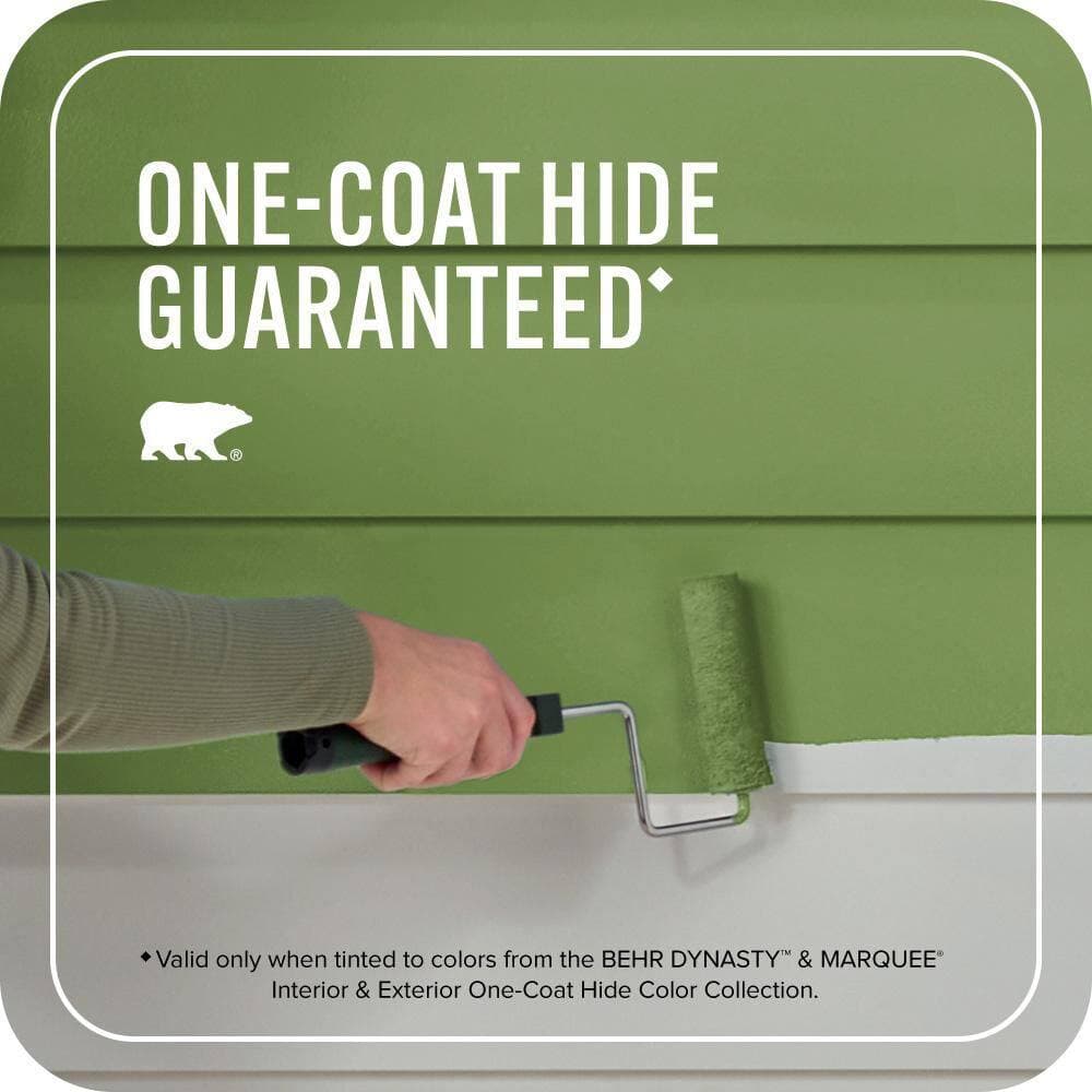 BEHR MARQUEE 1 gal. #S-H-420 Shamrock Flat Exterior Paint & Primer (3)