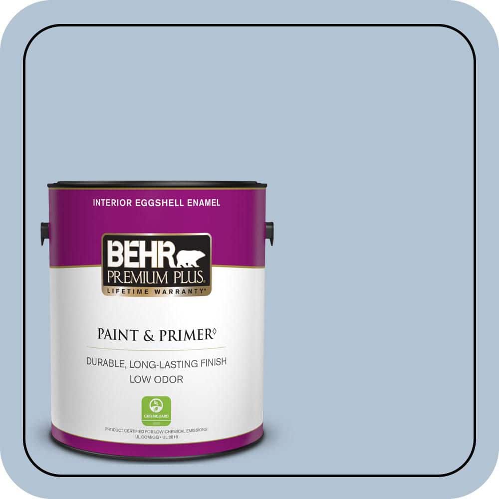 BEHR PREMIUM PLUS 1 gal. #S530-2 Elevated Eggshell Enamel Low Odor Interior Paint & Primer