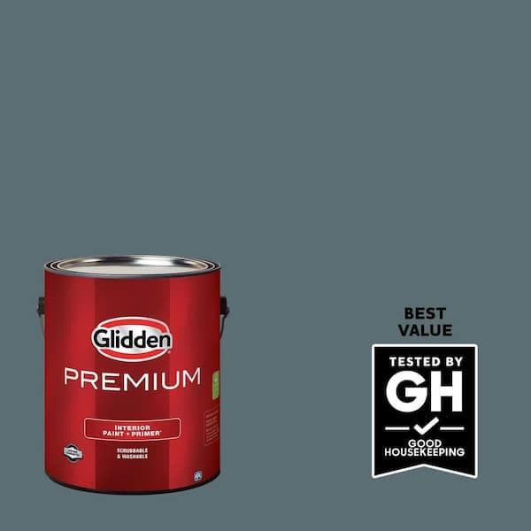 Glidden Premium 1 gal. PPG1035-6 Superstition Eggshell Interior Latex Paint (2)