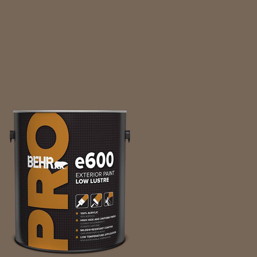 BEHR PRO 1 gal. #N220-6 Landmark Brown Low Luster Exterior Paint