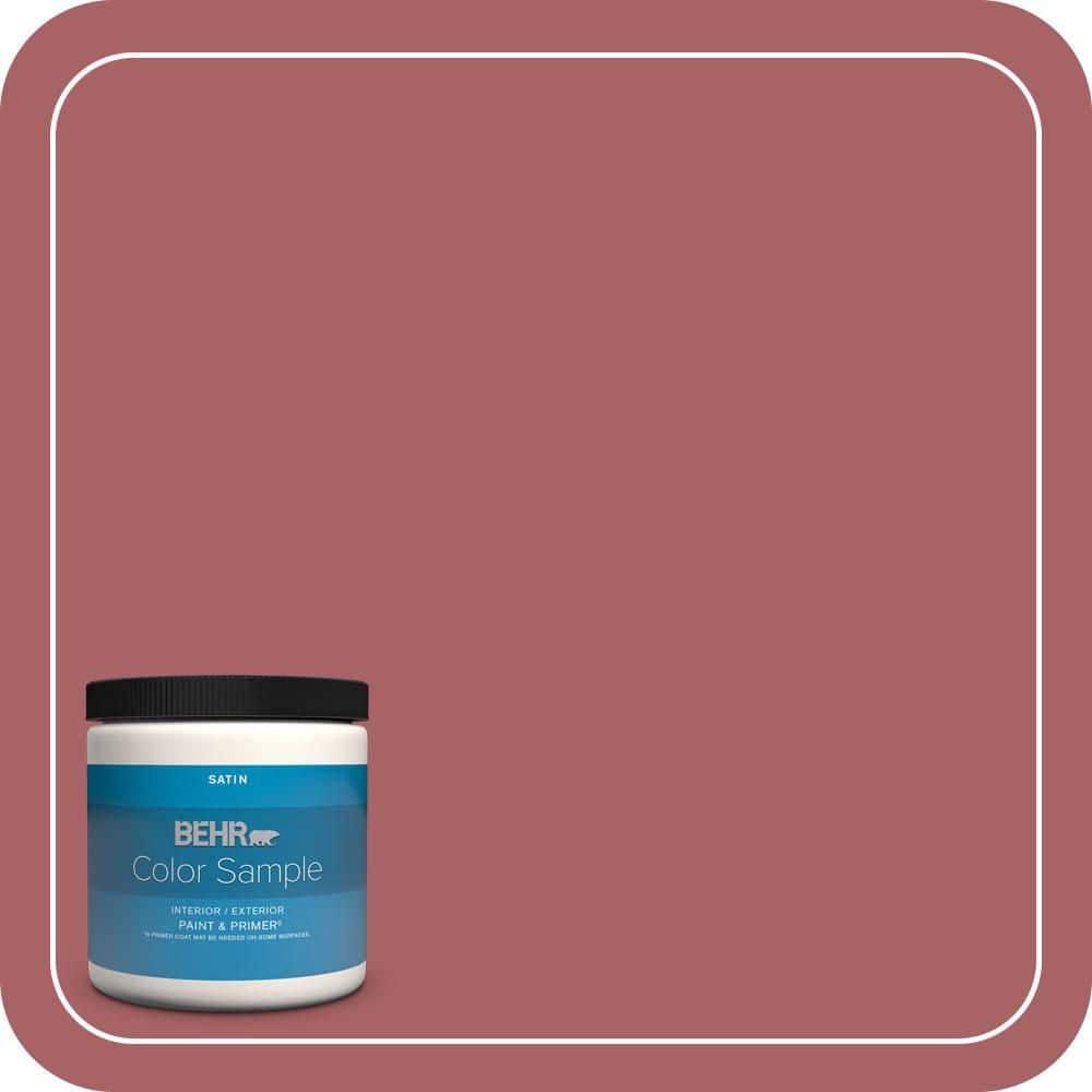 BEHR PREMIUM PLUS #PPU1-06 Rose Marquee Flat Low Odor & Primer (1)