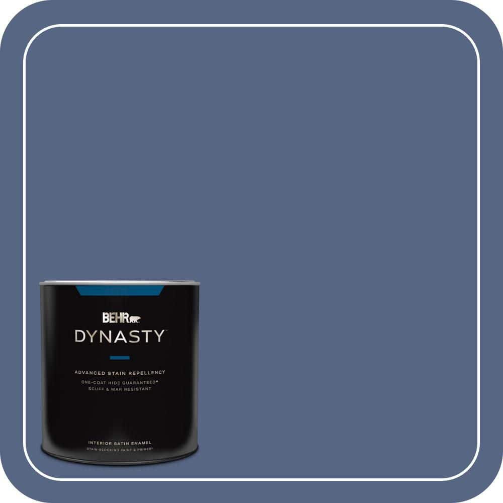BEHR DYNASTY 1 qt. #610D-6 Enduring Satin Enamel Interior Stain-Blocking Paint & Primer