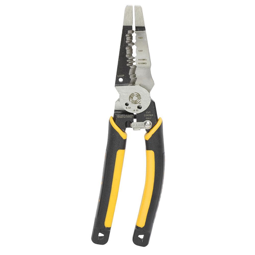 Southwire 8 in. Forged Wire Stripper 12/2 AWG and 14/2 AWG (1)
