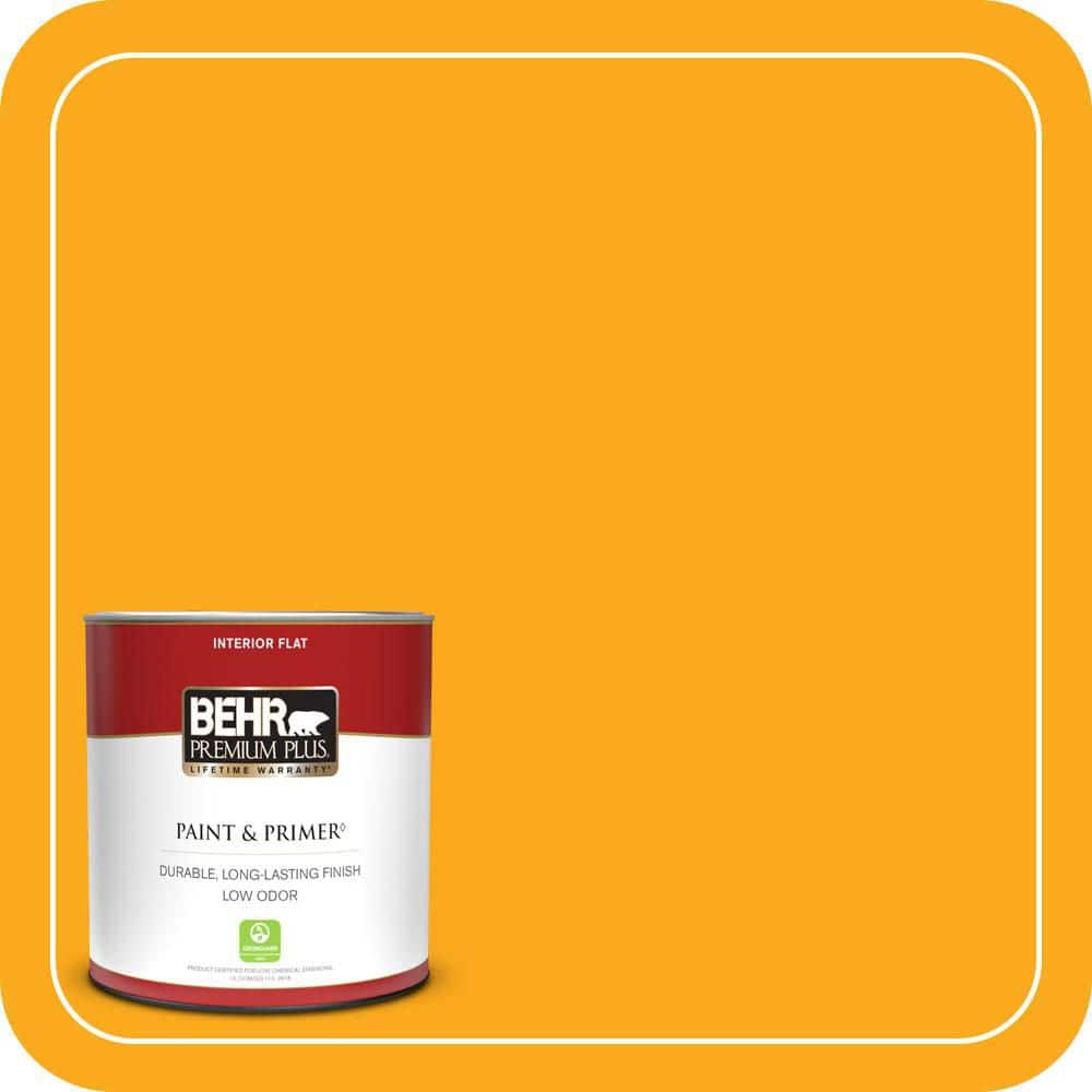 BEHR PREMIUM PLUS #P270-7 Sunny Side Up Enamel Low Odor & Primer (1)