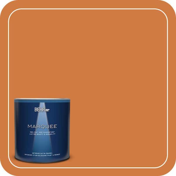 BEHR PREMIUM PLUS #250D-6 Maple Leaf Enamel Low Odor & Primer (2)