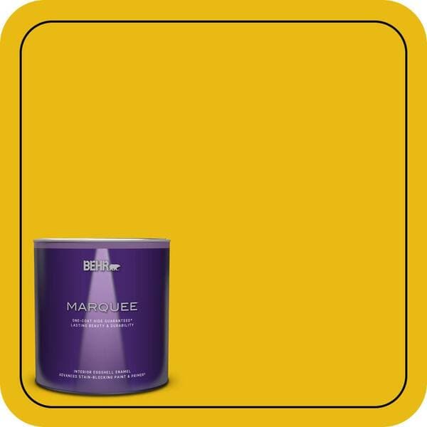 BEHR PREMIUM PLUS #390B-7 Lemon Lime Enamel Low Odor & Primer (2)